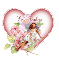 Merci Ginette pour ce porte bonheur