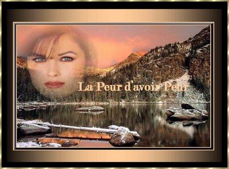 La Peur d'avoir Peur